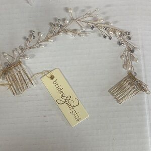 Gold Bridal hair piece